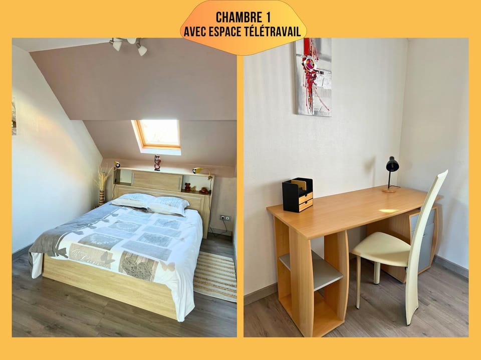 Seating area, Bedroom