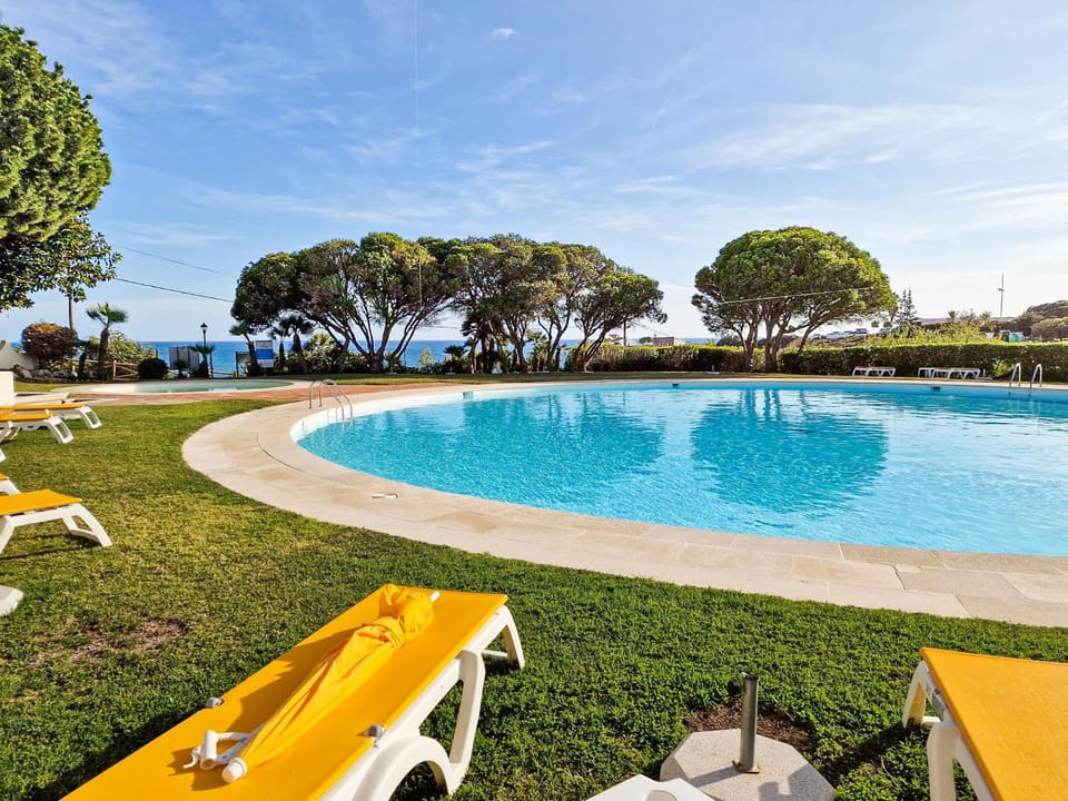 Spring, Natural landscape, Garden view, Sea view, Swimming pool, sunbed