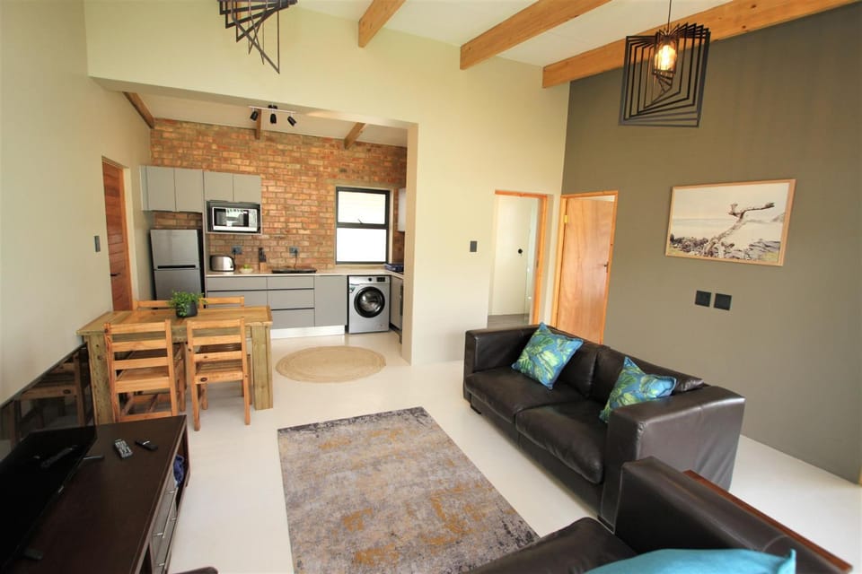 Living room, kitchen