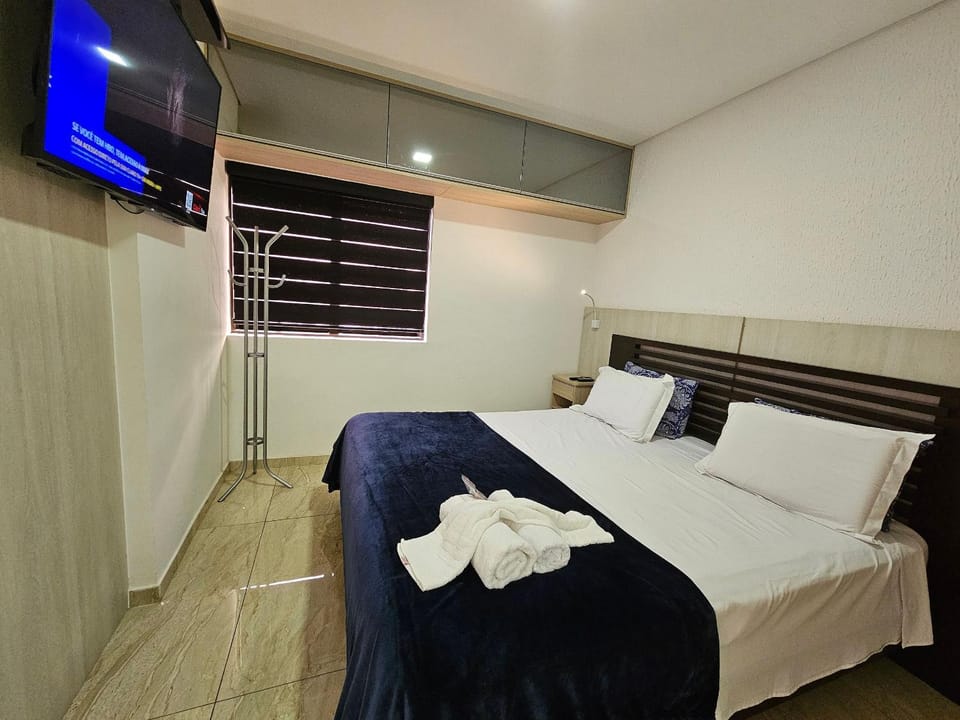 Apart-hotel QIIbirapuera c/quarto suite e cozinha Apartment in Sao Paulo City