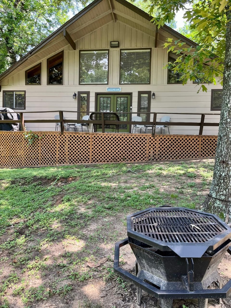 Property building, Patio