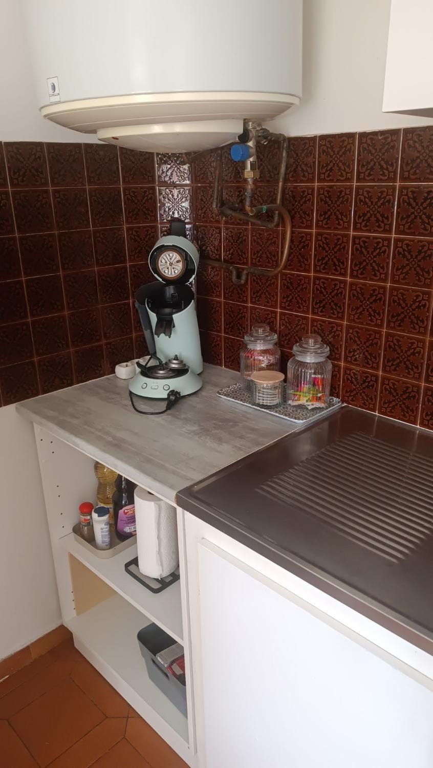La coquille - Appartement spacieux 45m2, T2 à 1min de la plage - WIFI Apartment in Occitanie