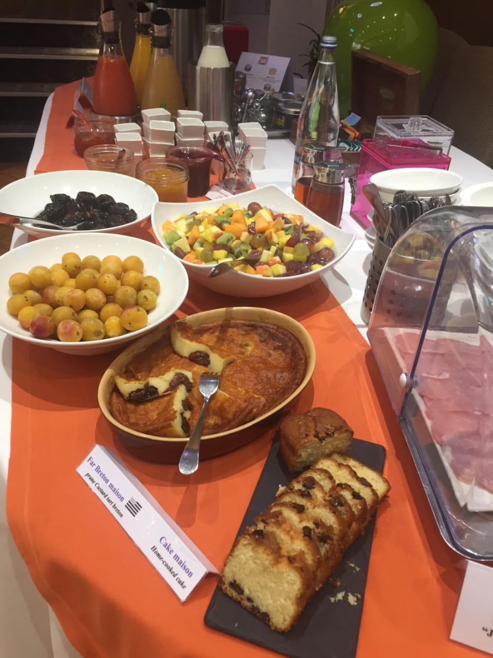 Buffet breakfast