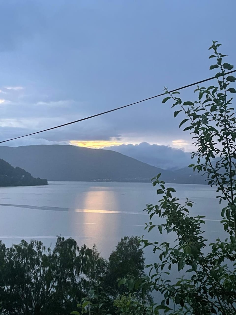 Natural landscape, Summer, Balcony/Terrace, Lake view, Sunrise