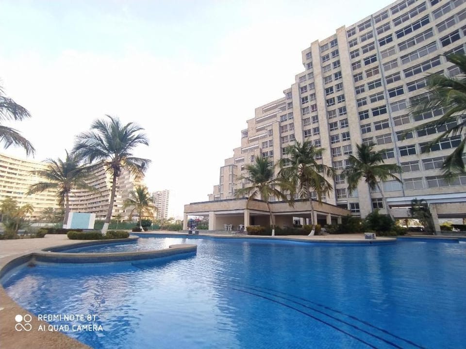 Property building, Pool view