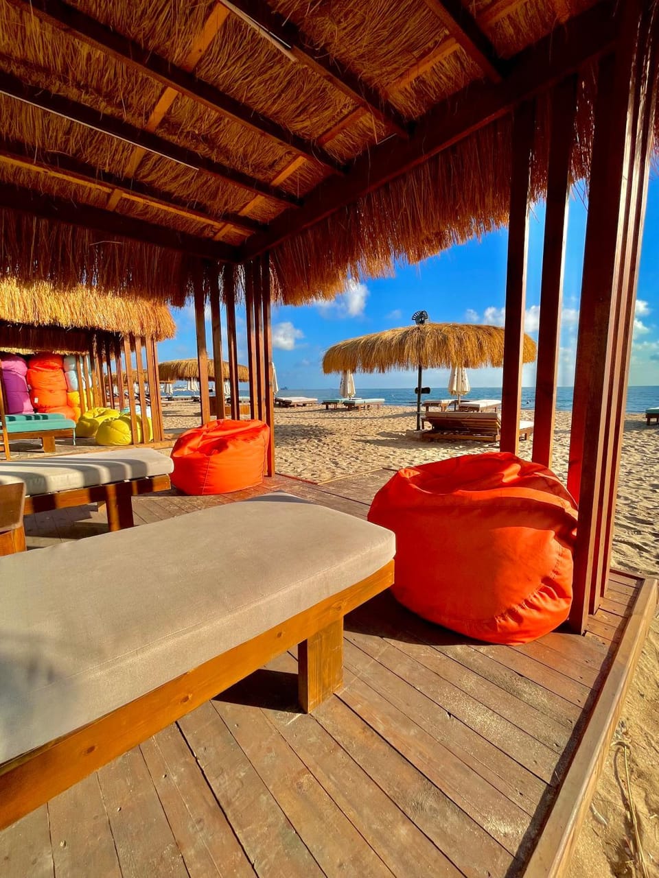 Day, Natural landscape, Summer, View (from property/room), Seating area, Beach, Sea view, Sunrise, Sunset, sunbed