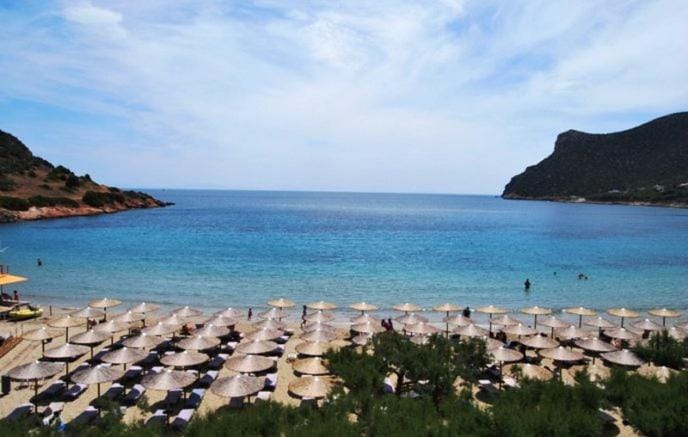 Beach, sunbed