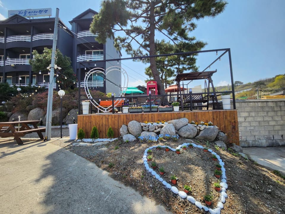 Sky Sea Pension House in South Korea