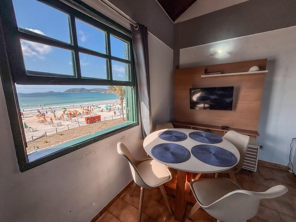 Flat 1A Vista panorâmica Mar com Piscina e wi-fi Apartment in Cabo Frio