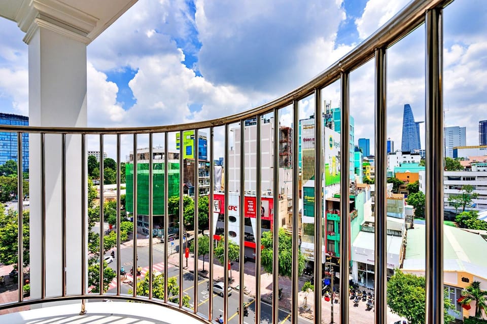 Property building, Day, View (from property/room), Balcony/Terrace, City view