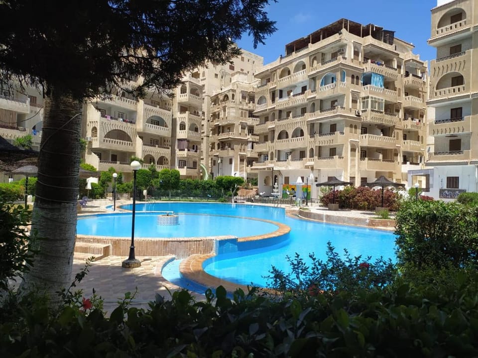 Chalet with pool view At Al Nakhil resort Apartment in Alexandria Governorate