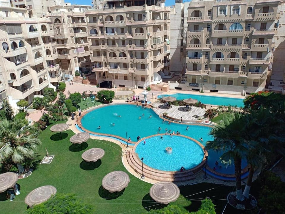 Chalet with pool view At Al Nakhil resort Apartment in Alexandria Governorate