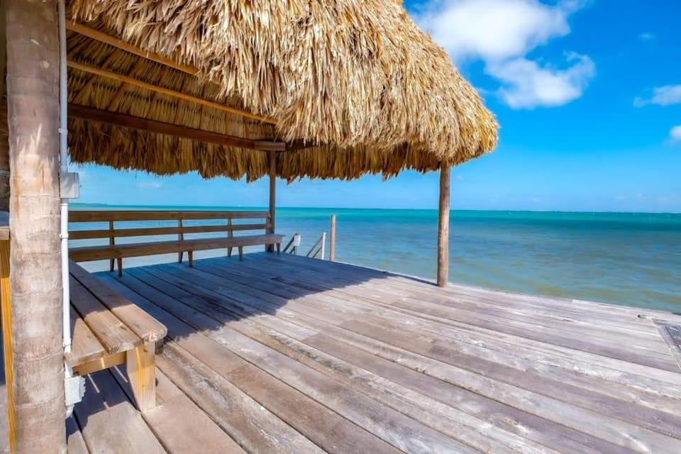 Beachfront Villa Island Pearl Gold Standard Certified Villa in Belize District