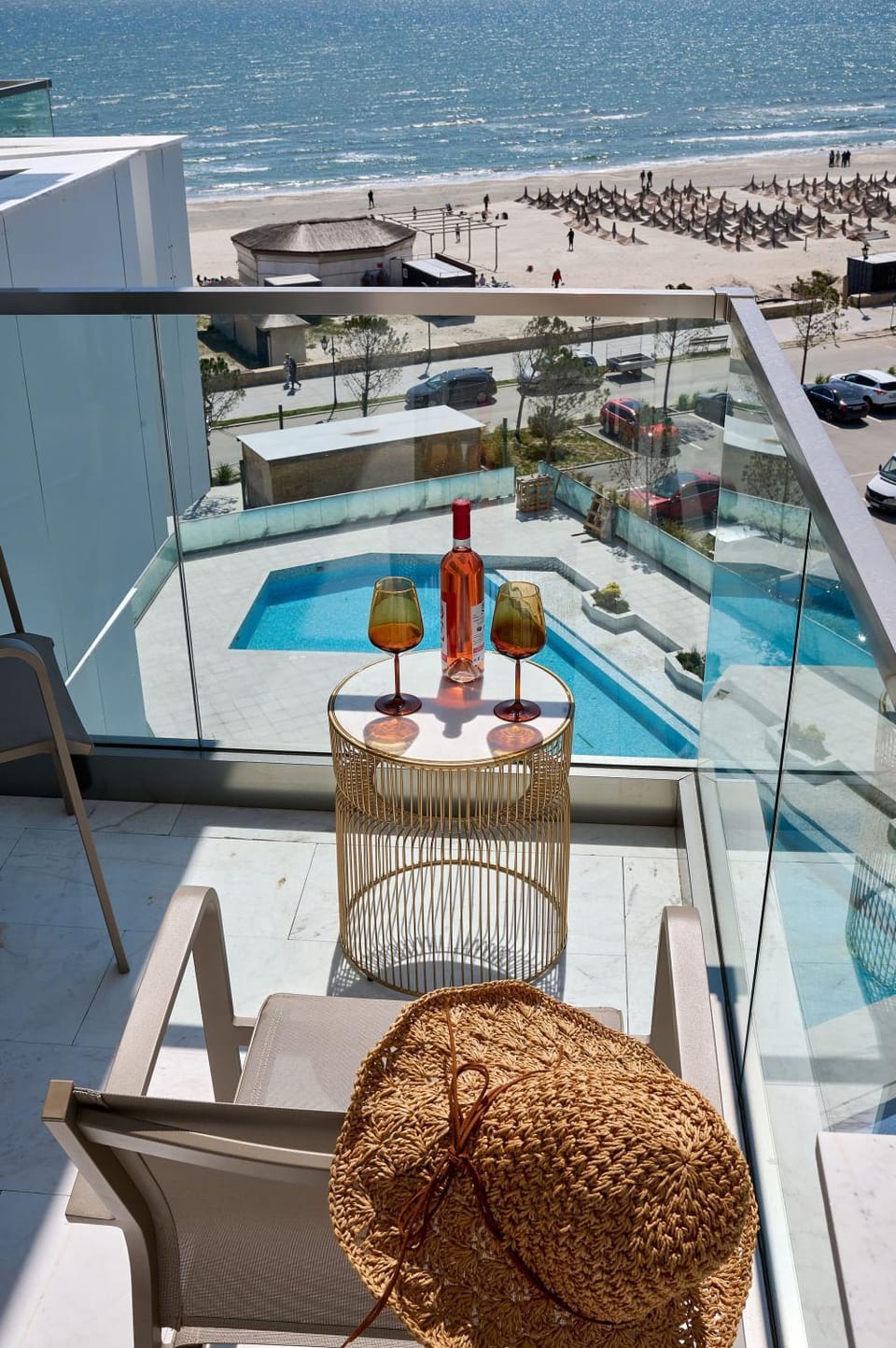 Day, Bird's eye view, Balcony/Terrace, Pool view, Swimming pool