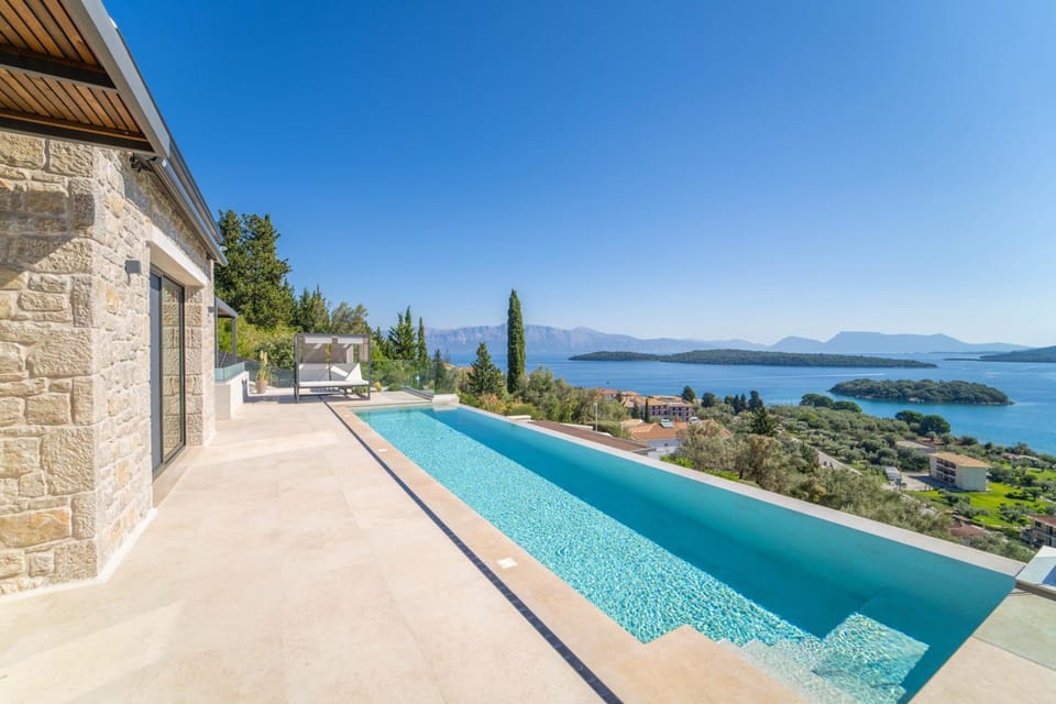 Day, Pool view, Sea view, Swimming pool