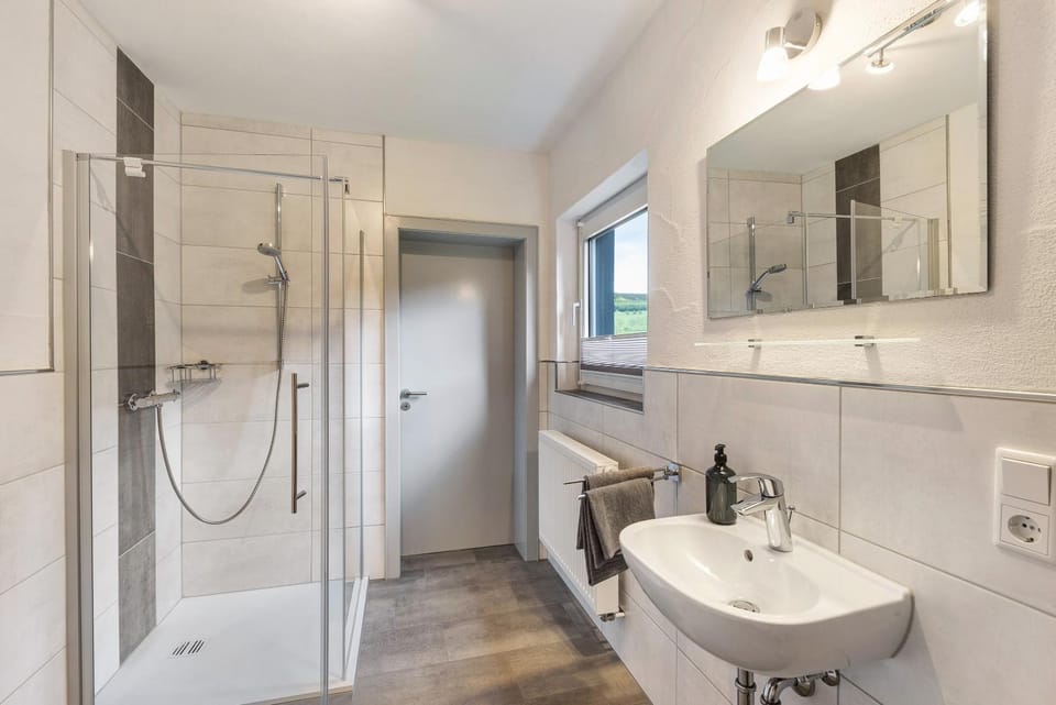 Bathroom, Living room