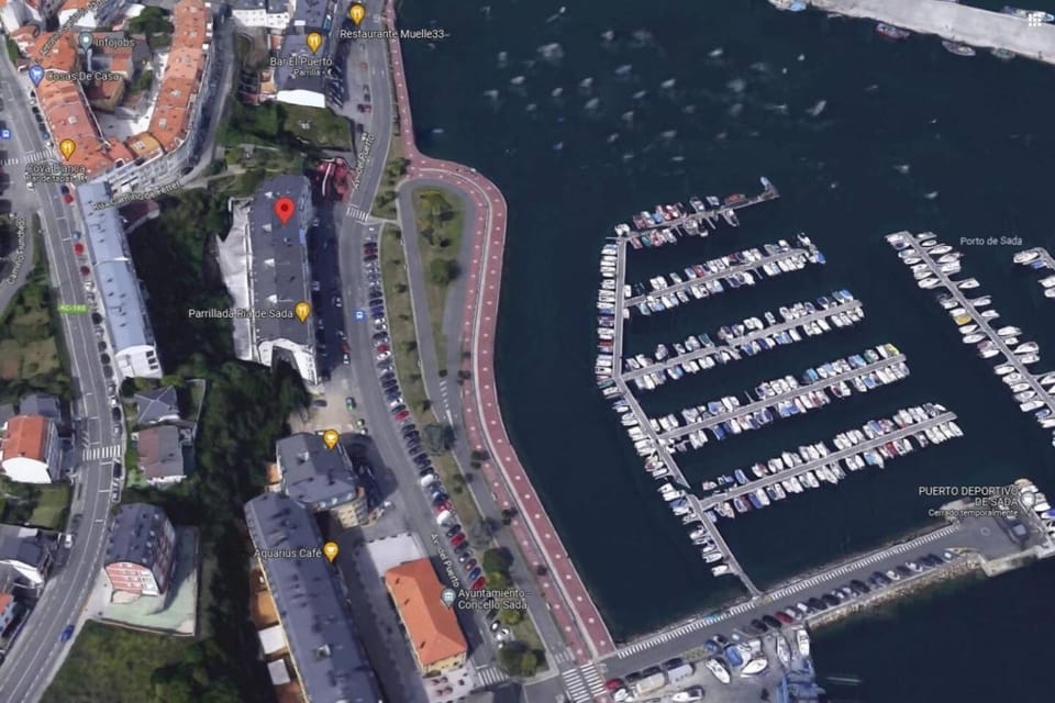 Acogedor piso con vistas en Sada Apartment in Galicia