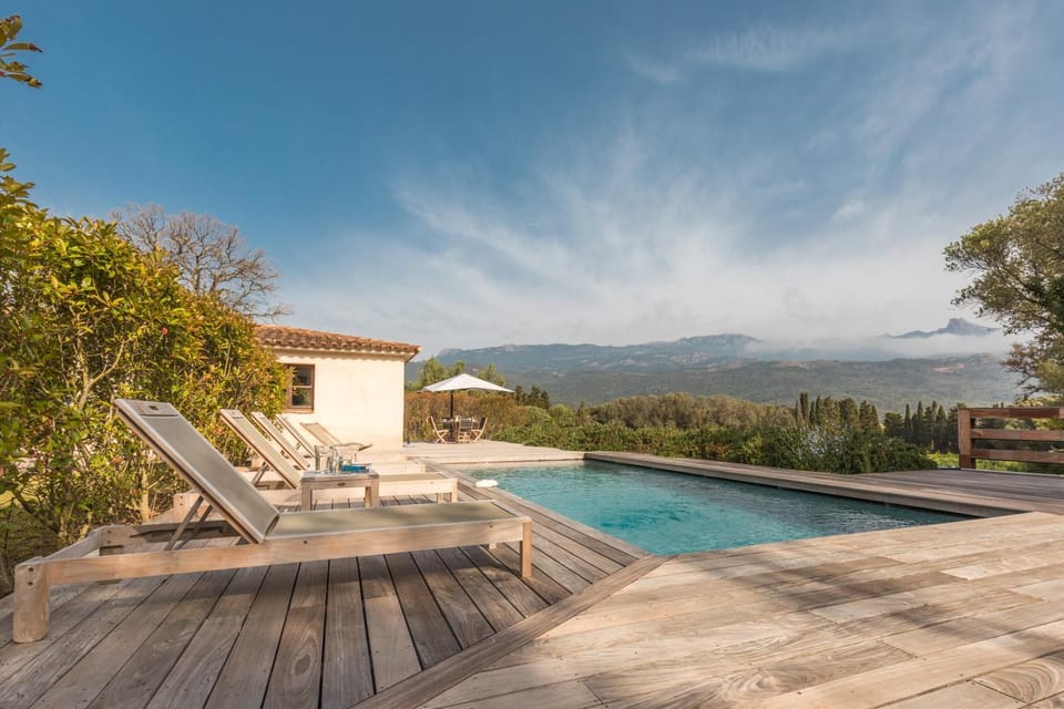 Property building, Living room, Swimming pool