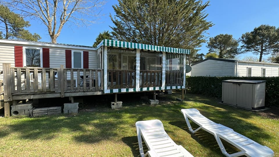 MobilHome 2 chambres 229 dans Camping 4 étoiles Apartment in Pont-Aven