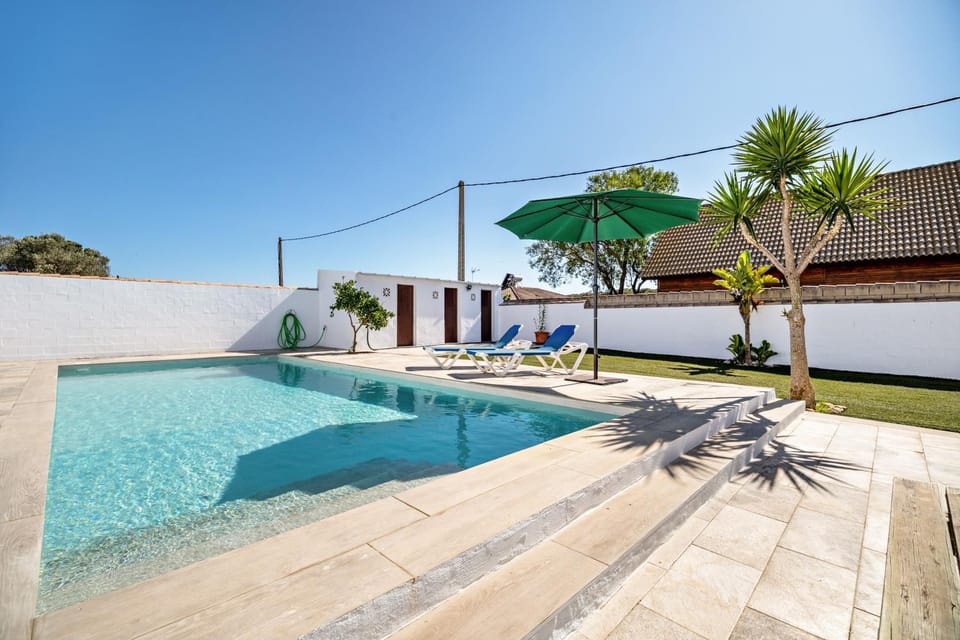 Property building, Living room, Swimming pool