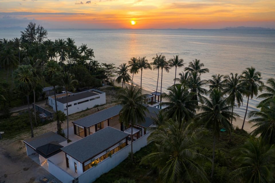 Beach, Sea view, Swimming pool, Sunset