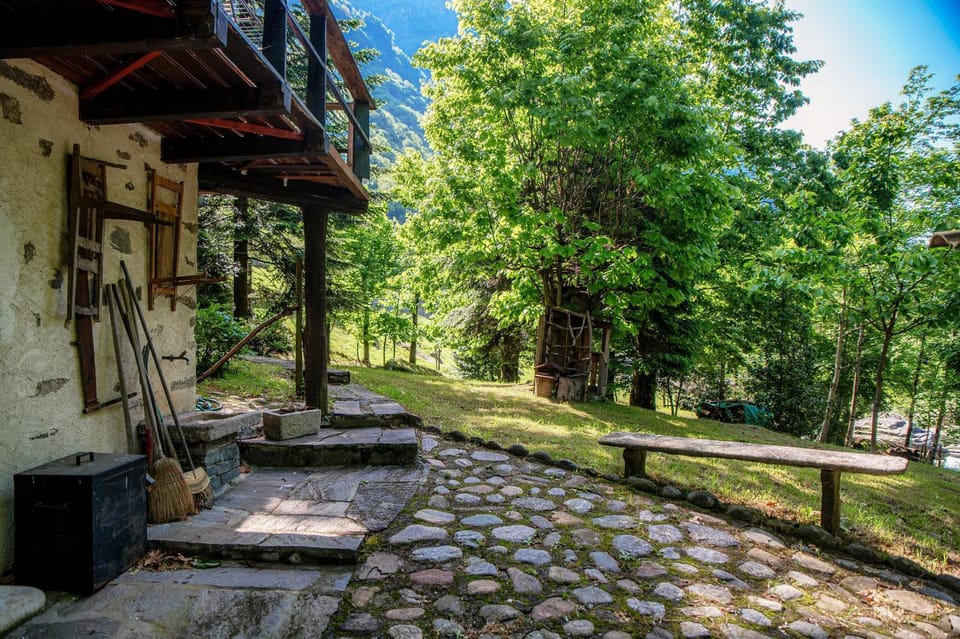 Property building, Natural landscape, Garden view
