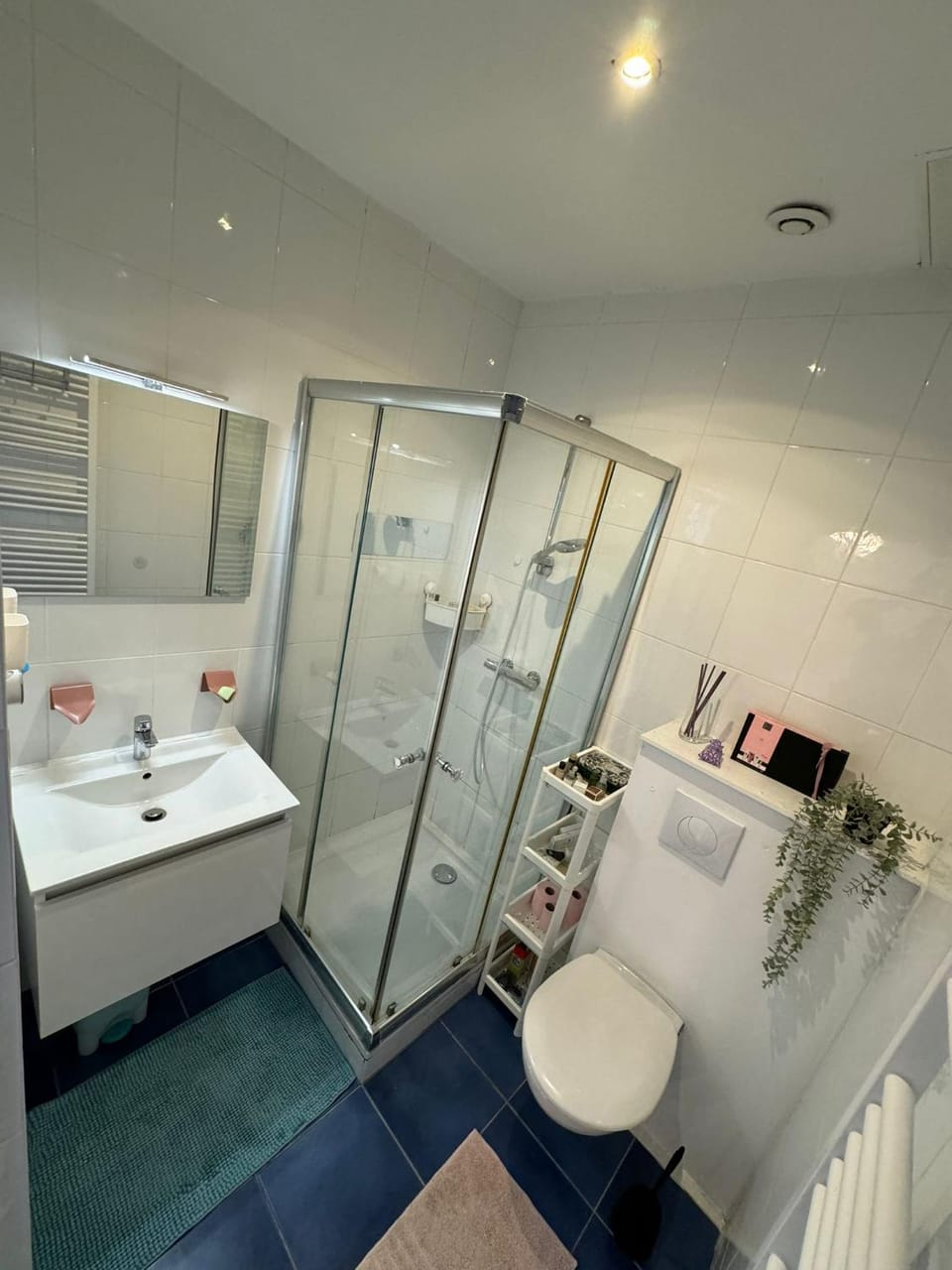 Shower, Bathroom, towels