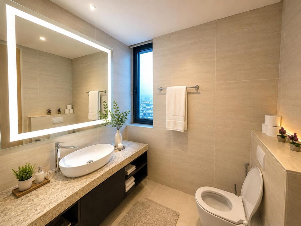 Shower, Toilet, Bathroom, towels