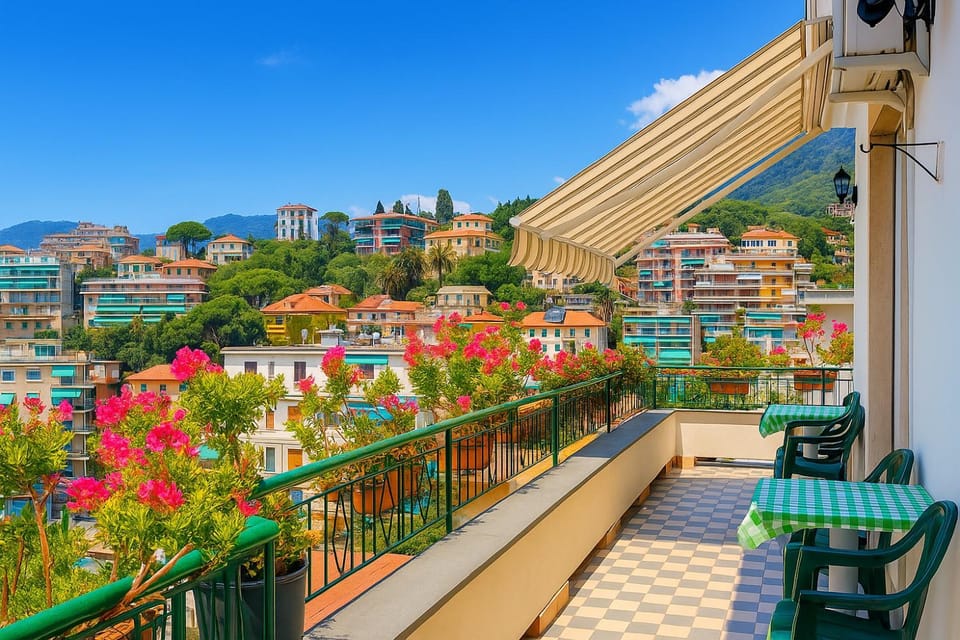 View (from property/room), Balcony/Terrace, Quiet street view