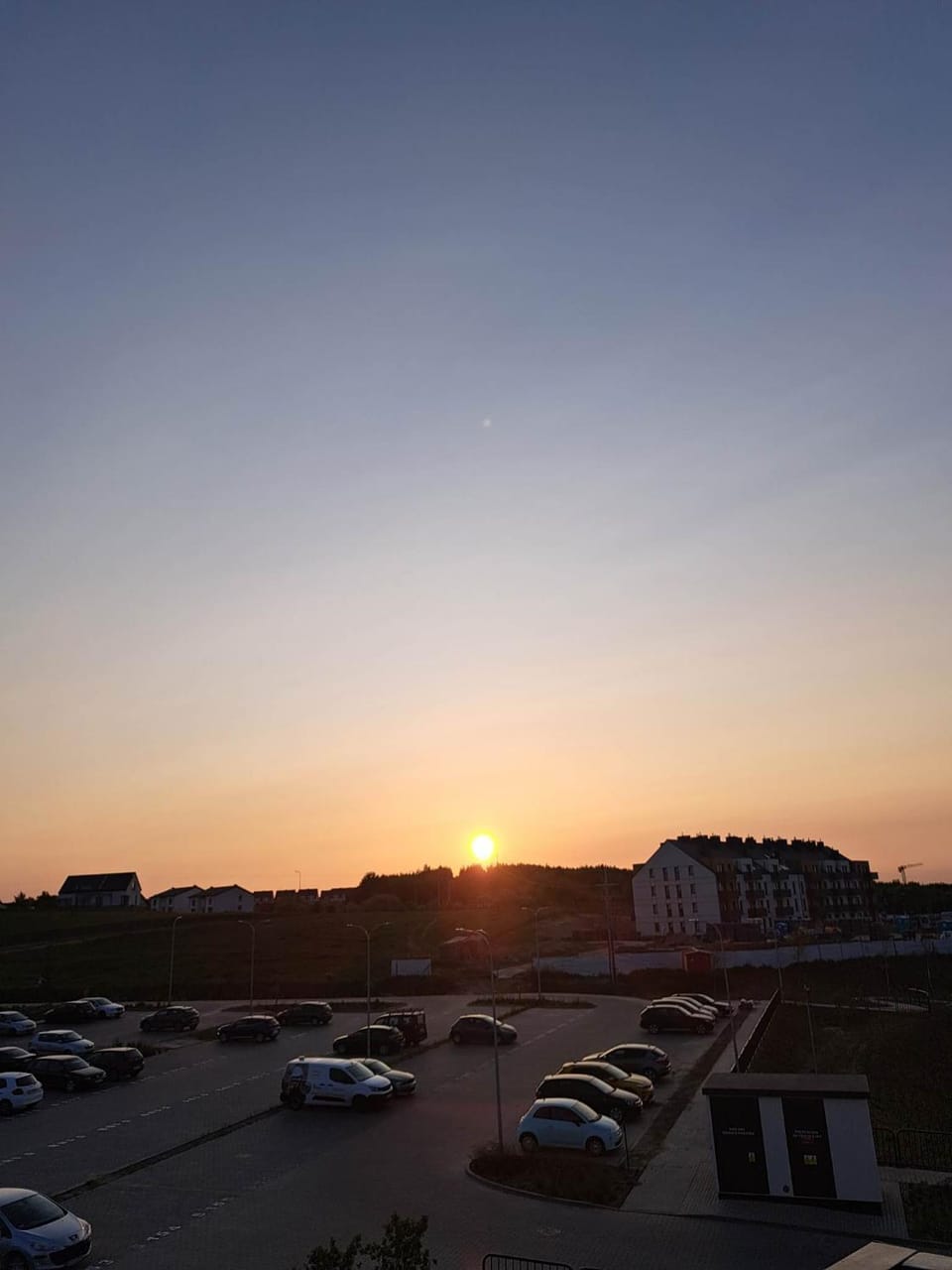 Natural landscape, Sunset, Parking