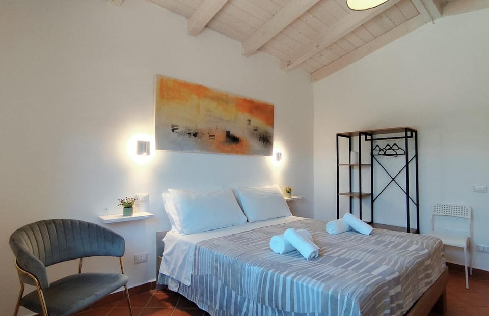 TV and multimedia, View (from property/room), Bedroom, towels, wardrobe, air conditioner