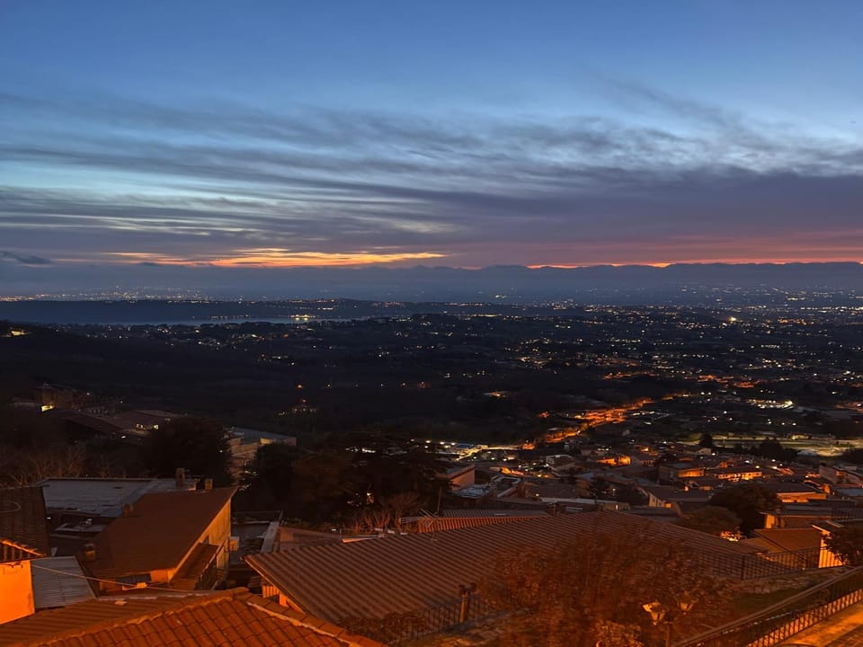 Natural landscape, Bird's eye view, City view, Sunrise, Sunset