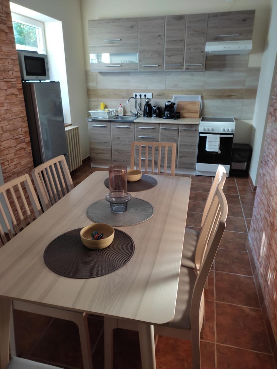 Coffee/tea facilities, Kitchen or kitchenette, Kitchen or kitchenette, minibar, pet friendly, stove, toaster