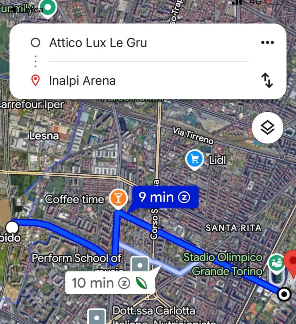 ATTICO LUX LE GRU Apartment in Turin