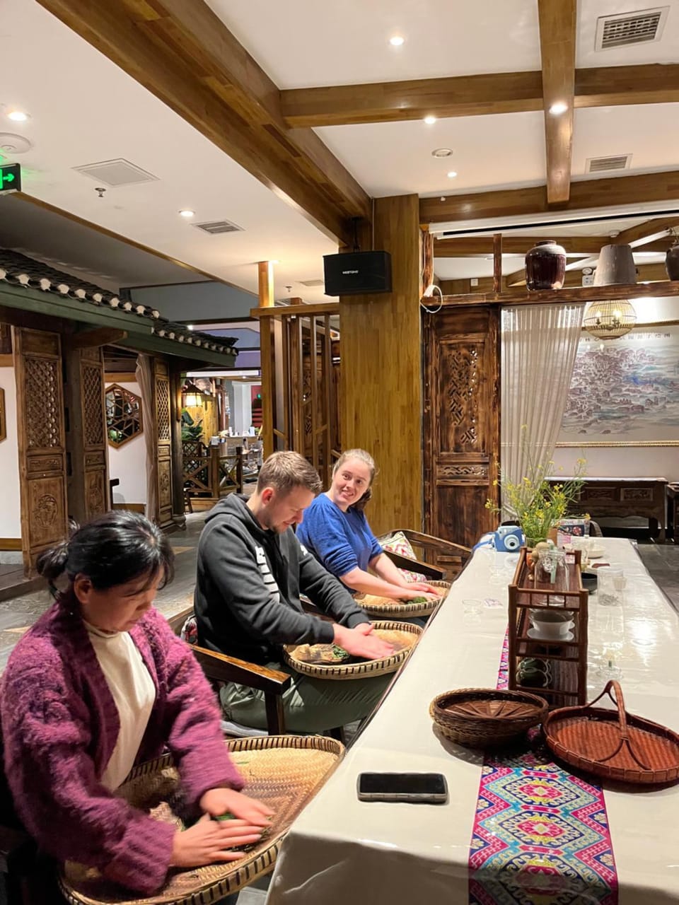 People, Seating area, group of guests