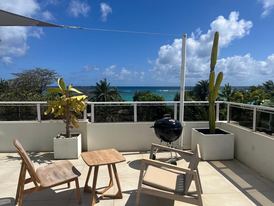 Penthouse vue mer avec rooftop Apartment in Grand Baie