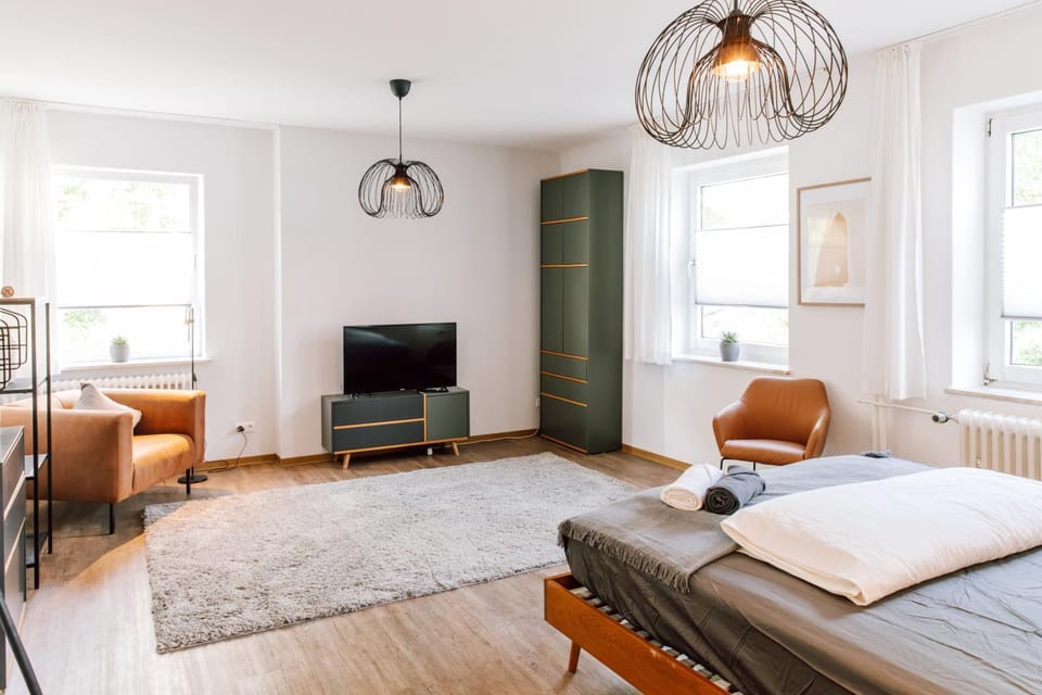 Alles neu: 1-Zi zentral am Exerzierpl. 24h-Checkin Apartment in Kiel