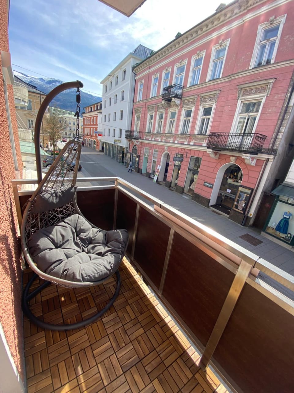 View (from property/room), Balcony/Terrace, Seating area