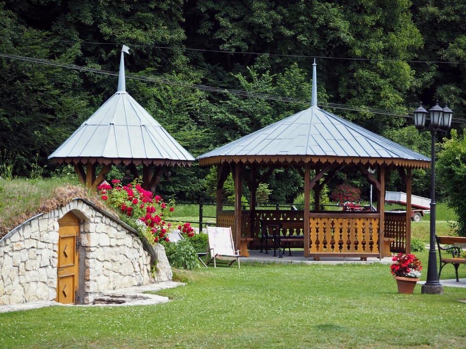 Natural landscape, Garden, Garden view