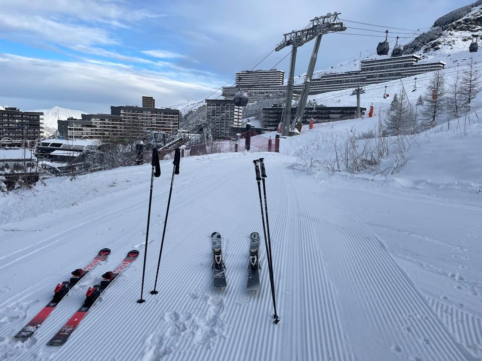 Skiing
