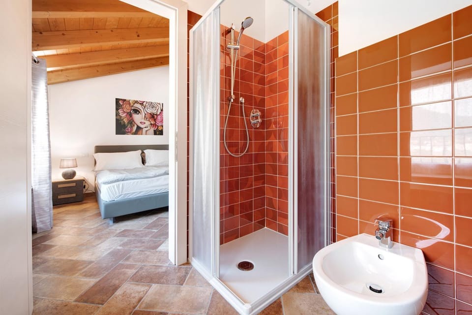 Bathroom, Living room