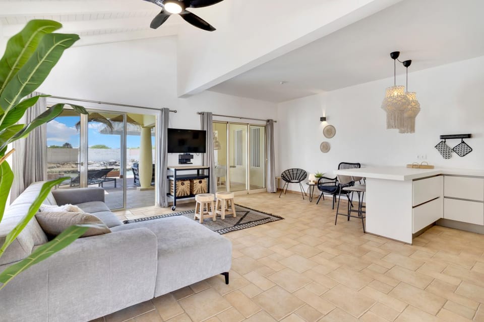Living room, air conditioner