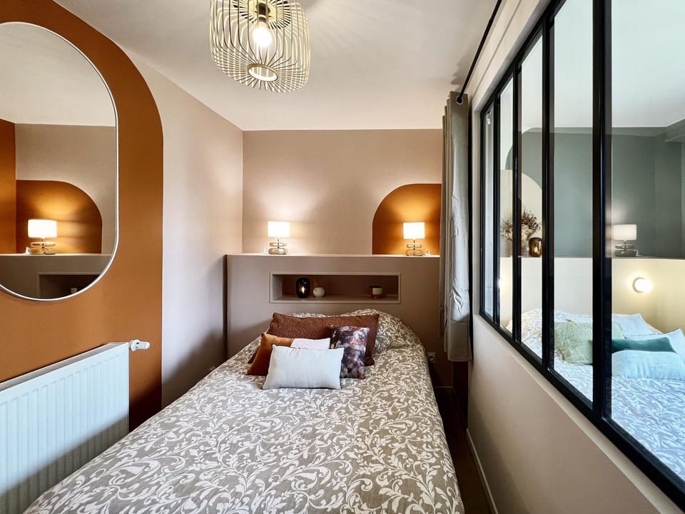 L'Arc-en-Ciel Scandinave - Séjour unique et design au cœur de Rouen Apartment in Rouen