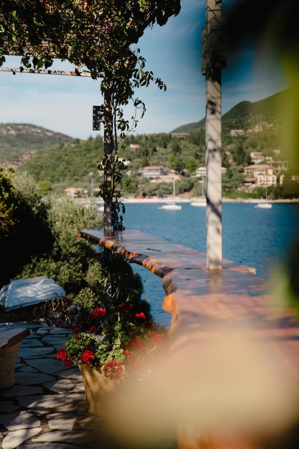 Natural landscape, Garden, View (from property/room), Seating area, Sea view