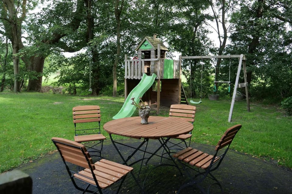 Natural landscape, Children play ground, Garden, Garden view