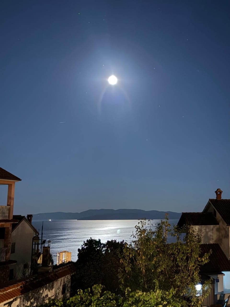 Night, Natural landscape, View (from property/room), View (from property/room), Balcony/Terrace, Balcony/Terrace, Sea view, Sea view