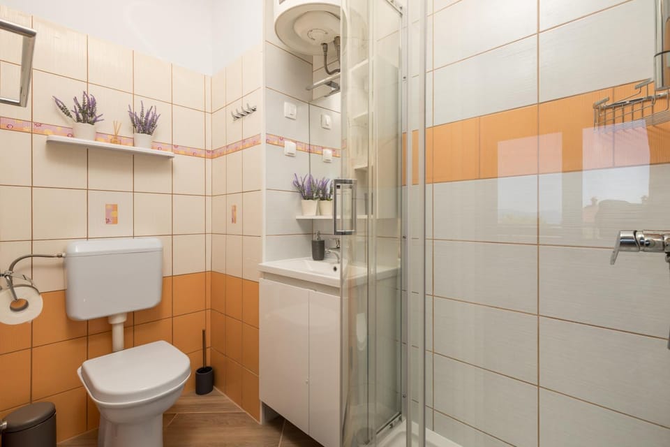 Shower, Toilet, Bathroom, towels