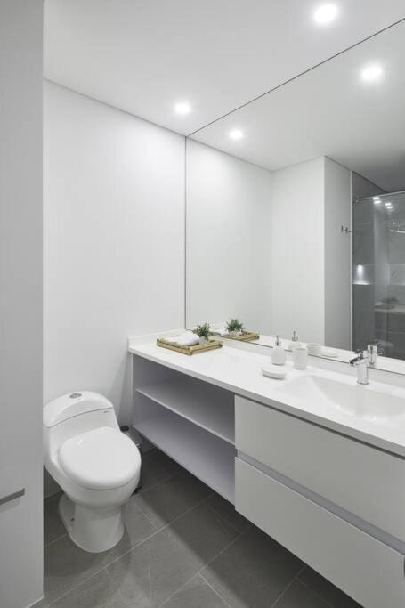 Shower, Toilet, Bathroom, towels