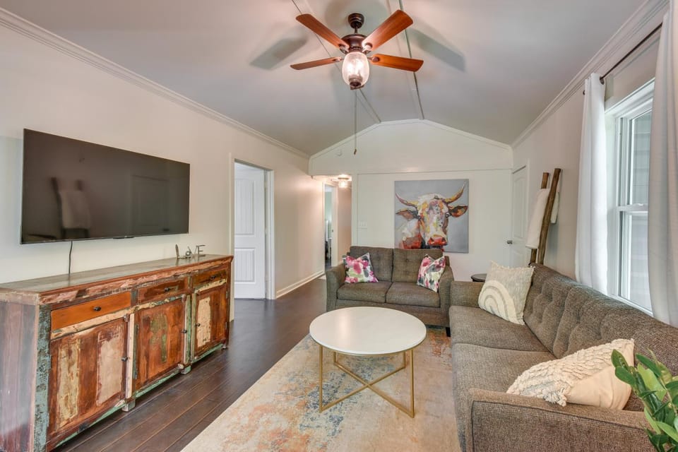 Pet-Friendly Pickens Vacation Rental w/ Fire Pit House in Pickens County