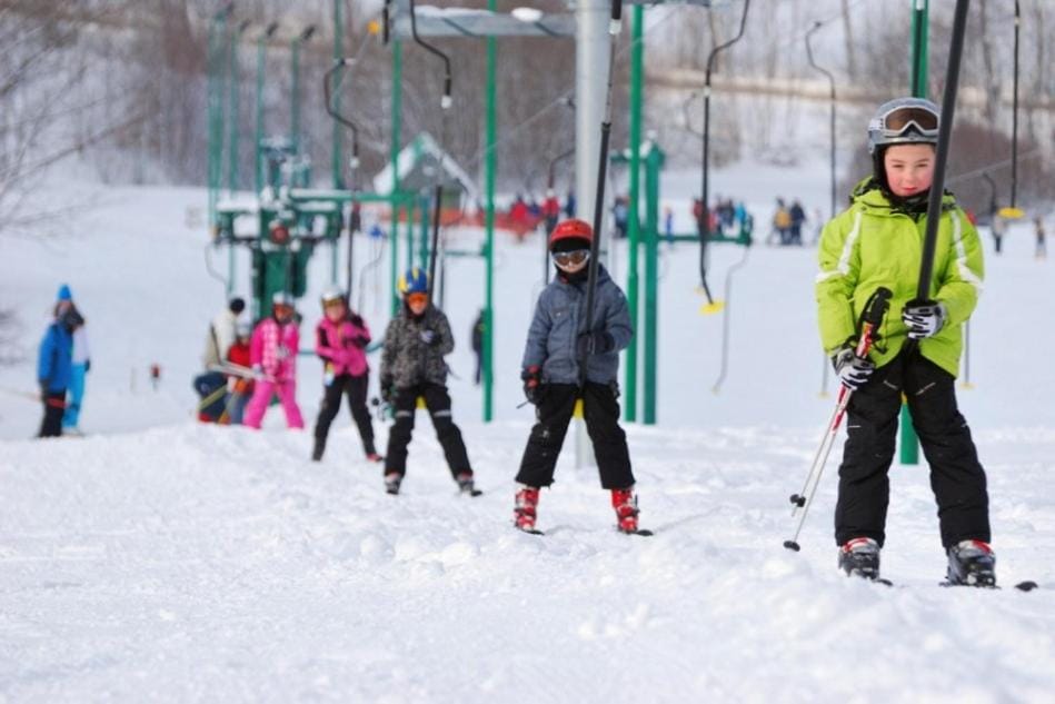 Winter, Ski School, Skiing, Skiing, children, Family